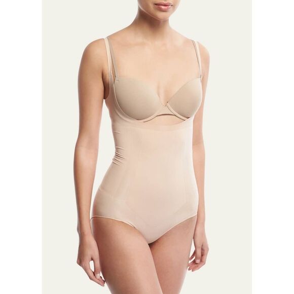 SPANX SPANXsculpt OnCore Open Bust Brief Bodysuit small - Picture 3 of 15